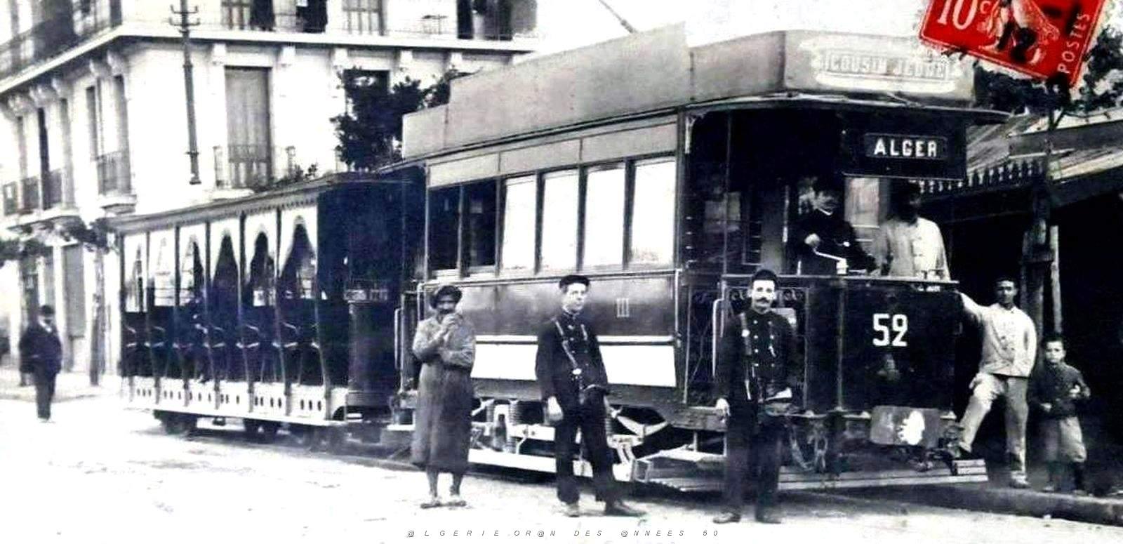 1322- Alger - Tramway2 en 1912.jpg